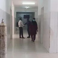 Un couloir d’hôpital à Djibouti
